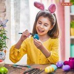 28 Pastel Colors Dual Tip Acrylic Paint Markers, Brush Tip and Fine Tip Acrylic Paint Pens for Rock Painting, Ceramic, Wood, Canvas, Plastic, Glass, Stone, Calligraphy, Card Making, DIY Crafts