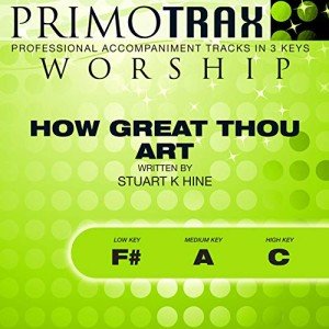 How Great Thou Art (Medium Key: Eb with Backing Vocals) [Performance Backing Track]