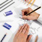 Lyzskco 25 Pack White Eraser for Pencil, Bulk Art Erasers for Drawing Sketching, Pencil Erasers Rubber for Kids Prize, School Classroom Students, Office Supplies