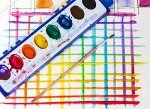 Color Swell 6 Pack Bulk Watercolor Paint Pack with Wood Brushes 8 Colors Washable Water Colors Great for Kids, Parties, Students, All Ages