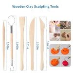 Wdmxszdq 25PCS Complete Clay Tools Set for Sculpting and Pottery - Includes Polymer Clay Tools, Sculpting Tools, Clay Carving Tools, Perfect Pottery Tool Kit - Sculpting Supplies Included