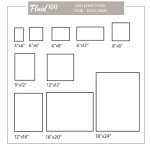 Fluid 100 Watercolor Paper Block, 6 x 8 inches, 15 Sheets. 140 lb (300 GSM) 100% Cotton Cold Press Pad for Artist Painting and Wet Media