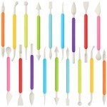 18PCS Clay Sculpting Tools, Double Head Air Dry Clay Carving Tools Kits for Kids and Adults, Sculpting Tools for Clay Sculpey, Modeling Clay Ideal, Air Dry Clay and Shaping