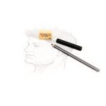 Marie's Artist 3 Pack of 4B Erasers, Professional Quality Removes Charcoal, Graphite and Other Lead More Completely