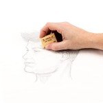 Marie's Artist 3 Pack of 4B Erasers, Professional Quality Removes Charcoal, Graphite and Other Lead More Completely