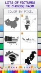 Country Flag Maps Color by Number - FREE Pixel Art Game - Coloring Book Pages - Happy, Creative & Relaxing - Paint & Crayon Palette - Zoom in & Tap to Color - Share Creations with Friends!