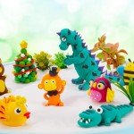 CiaraQ Modeling Clay Kit - 50 Colors Air Dry Clay with Sculpting Tools, Ideal for Crafting, DIY Projects. Easter/Halloween/Christmas Gifts