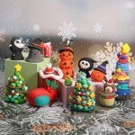 CiaraQ Modeling Clay Kit - 50 Colors Air Dry Clay with Sculpting Tools, Ideal for Crafting, DIY Projects. Easter/Halloween/Christmas Gifts