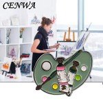 CENWA Paint Palette Artist's Brooch Pin Gift Art Teacher Gifts Artist Jewelry Art Graduation Gift (Artist Bp)