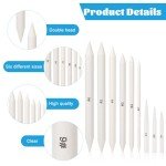 108 PCS Blending Stumps and Tortillions Blending Sticks, Oil Pastel Blending Pencil Soft Paper Felts Sketch Shading Pencils Colored Pencil Blender for Artists and Students Drawing Supplies (9 Sizes)