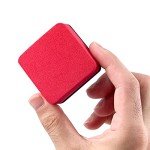 Favide 24 Pack Magnetic Whiteboard Dry Erase Erasers Chalkboard Cleansers for Classroom, School Supplies and Office (Square, 8 Color)