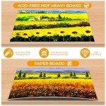 24 Packs 11x14 Blank Boards for Painting Kids, Art Canvases for Painting,Primed Acid-Free 100% Cotton Canvas Panels for Acrylic Oil Watercolor