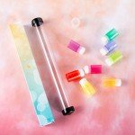 Yoseng 16 pcs Finger Ink Blending Brushes for Card Making for Painting,Drawing,Card Making,Commodities for Finger Painting,Craft Color Coded Handles Ink Blender Tool(Brush Head Diameter 0.6")