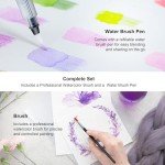 KALOUR Watercolor Pencils,50 Colors, Blendable Wet or Dry, Ideal for Coloring Books and Art