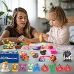 Ixiaoyoo Air Dry Clay, 100 Colors Modelling Clay for Kids, Ultra Light, Soft & Non-Sticky, Modeling Toys with Sculpting Tools, Birthday&Christmas Gifts for Age 3 4 5 6 7 8+ Years Old Boys Girls Kids