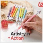 Clay Tools for Kids, 19 Pcs Plastic Clay Sculpting Tools for Carving, Shaping, and Modeling, Lightweight Clay Tool Set for Kids & Adults, Air Dry Clay Tools for Crafting & Styling