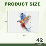 Canvases for Painting 8x10 Inch, 42 Pack Blank Painting Canvas Boards for Painting Supplies-Cotton Canvas Panels Acid-Free Primed for Oil Paint,Watercolor, Acrylic Paint, Gouache and Tempera.