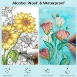 Ohuhu Liquid Fineliner Drawing Pens: 9 Sizes Micro Pens Drawing Pens Pigment Black Ink Water-proof Alcohol-proof Assorted Point Tips Smooth Writing Sketching Journaling Anime Artist Beginners - Kohala