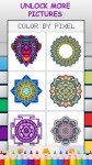 Mandala Art Color by Number - Free Pixel Art Game - Coloring Book Pages - Happy, Creative & Relaxing - Paint & Crayon Palette - Zoom in & Tap to Color - Share Creations with Friends!