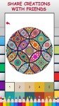 Mandala Art Color by Number - Free Pixel Art Game - Coloring Book Pages - Happy, Creative & Relaxing - Paint & Crayon Palette - Zoom in & Tap to Color - Share Creations with Friends!