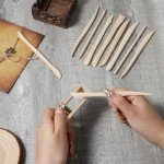 10Pcs Wooden Clay Sculpting Tools, 6.2'' Smooth Double Ended Clay Modeling Tools, Polymer Clay Tools Sculpting, Wood Pottery Clay Tool Kit for Ceramics Soap Playdough Carving Supplies