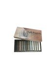 MAIMOUFIN 12-Pack Gray Tone Soft Pastel Sticks - Square Water-Soluble Artist Chalks with High Pigment for Sketching, Drawing & Illustration (Perfect for Artists, Beginners & Hobbyists) (Grey)