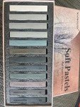 MAIMOUFIN 12-Pack Gray Tone Soft Pastel Sticks - Square Water-Soluble Artist Chalks with High Pigment for Sketching, Drawing & Illustration (Perfect for Artists, Beginners & Hobbyists) (Grey)
