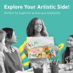 Artlicious Canvas for Painting 12 Packs - 8 x 10” Blank Canvas 100% Cotton Painting Canvas Panels for Acrylic, Oil & Watercolor Paint for Canvas Painting