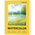 Watercolor Paper Pad, 11"x14" Water Color Paper, 140lb/300gsm Artist Painting Drawing Paper Book, Art Supplies for Kids Adults, Watercolors, Watercolor Paint Set, Sketchbook, Journal, Yellow