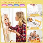 Watercolor Paper Pad, 11"x14" Water Color Paper, 140lb/300gsm Artist Painting Drawing Paper Book, Art Supplies for Kids Adults, Watercolors, Watercolor Paint Set, Sketchbook, Journal, Yellow