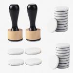 Blending Tool Mini Round Ink Blending Tool Art Supplies for Distressing Blending and More Control of Ink Placement Compact No More Inky Fingers Ink and Versatile Inking Tools Drawing Art Blenders