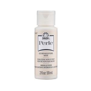 FolkArt Perle Acrylic Craft Paint, Mother of Pearl, 2 fl oz