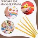 Clay Tools, 18pcs DIY Plastic Pottery Tool Kit for Polymer, Modeling, Air Dry Clay, Sculpting Tools Dotting Ball Stylus Pen for Embossing, Fondant, Crafts, Styling, for Kids and Beginners