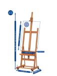 Mabef Deluxe STDIO KIT(M/6D) Studio Easel, Natural