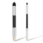 2pcs Artist Blending Sponge Pen, Double-Headed Pastel Blending Pen Sketch Pen Brush Rubbing Sponge Drawing Art Blender Drawing Blender Tool for School Students Beginners Artists(2 Sizes)