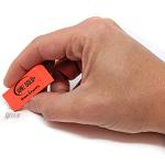 June Gold 28 Neon Colored Rubber Erasers - These All-Purpose erasers are Perfect for classrooms, Homes & Offices