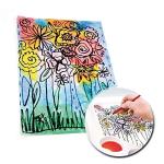 S&S Worldwide Color Splash! Liquid Watercolor Paint, 10 Vivid Colors, 8-oz Flip-Top Bottles, for All Watercolor Painting, Use to Tint Slime, Clay, Glue, Shaving Cream, Non-Toxic., Multicolor