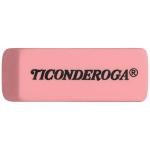 Ticonderoga Wedge Erasers, Pink, 3 Count