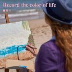 ESRICH Canvas Boards for Painting 8x10in,28 Pack Bulk Canvases for Painting - Cotton Canvas Panels for Oil, Acrylic & Watercolor Painting.