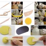 Clay Tools Kit, 52 PCS Complete Clay Tools Set for Sculpting and Pottery, Pottery Tools Includes Polymer Clay Tools, Sculpting Tools, Clay Carving Tools, Perfect Pottery Tool Kit