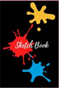 Sketch Book: Sketchbook For Artist Drawing Blank Paper Pad 6" x 9" - Notebook 120 Pages Blank Paper Book With Abstract Page For Sketching Painting ... Large Unlined Journal Soft Cover Notebooks