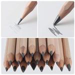 Drawing Pencils, Sketch Pencils Graphite 12B 8B 7B 6B 5B 4B 3B 2B B HB 2H and Charcoals Art Supplies for Sketching and Drawing,Pencil Set for Artists or Kids