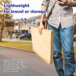 Easel for Painting - Tabletop Easel Stand, Adjustable Angle Art Wooden Easels for Painting, Canvases, Books, Artwork Displays Etc，13 4/5 Inches by 11 2/5 Inches