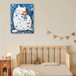 ESRICH Canvas Boards for Painting, 7 Pack Canvases for Painting 11x14 Cotton Primed Acid Free Blank Canvas Panels for Oil Paint, Watercolor, Acrylic Paint, Gouache and Tempera.