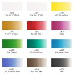 Arteza Gouache Paint Kit, 21 Pieces Art Set, 12 Gouache Art Paint Tubes, 5 Acrylic Brushes, Paper Pad, Plastic Palette, and Wooden Storage Case, Art Supplies for Professional Artists and Hobbyists