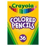 Crayola Colored Pencils (36ct), Kids Pencil Set, Back to School Essentials, Must Have Classroom Supplies for Kids, Pre-Sharpened Coloring Book Pencils, 3+