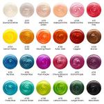 ARTEZA Watercolor Paint Set, 24 Metallic Watercolor Paints, Glitter Watercolor Paint in Half Pans, Travel Watercolor Set