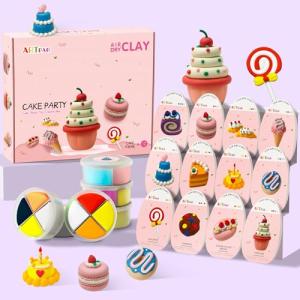 ARTPAR Air Dry Clay for Kids,Modeling Clay Kit,Model Magic Clay Sculpting Tools Set,Ultra Light & Soft, Safe Non-Toxic | 12 Box DIY Art and Crafts School Projects, Home Party Favors for Boys & Girls