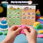 ARTPAR Air Dry Clay for Kids,Modeling Clay Kit,Model Magic Clay Sculpting Tools Set,Ultra Light & Soft, Safe Non-Toxic | 12 Box DIY Art and Crafts School Projects, Home Party Favors for Boys & Girls