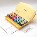 HIMI Metallic Gouache Paints Set, 18 Colors, 30g, 18 US fl oz, Non Toxic Paint for Canvas and Paper, Art Supplies for Professionals, Students